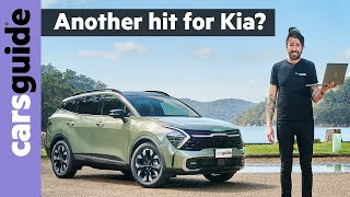 2022 Kia Sportage review New midsize five seater SUV tested in Australia  better than CX5 RAV4 [upl. by Armillia]