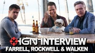 Seven Psychopaths IGN Interviews Colin Farrell Christopher Walken and Sam Rockwell [upl. by Obau181]