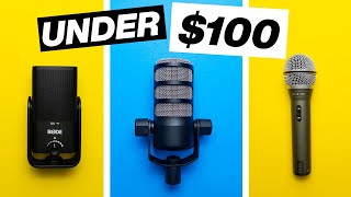 3 BEST Budget Microphones for Podcasting in 2024 Under 100 [upl. by Esirtal]