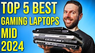 Top 5 BEST Gaming Laptops in 2024 So Far [upl. by Inaffit]