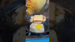 Egg bread toast streetfood food ytviral ytshorts kolhapur [upl. by Eitirahc]