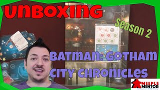 Unboxing Batman Gotham City Chronicles season 2 content [upl. by Naynek]