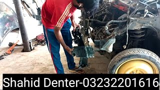 Toyota axio fielder front repairing by expert mechanic [upl. by Halian]