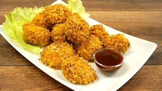 Croquettes de poulet faciles au four [upl. by Eldwen]