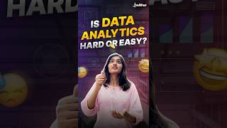 Is Data Analytics Hard or Easy  Data Analytics For Beginners  Intellipaat shorts DataAnalytics [upl. by Truelove]