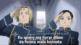 ABERTURA 1 FULLMETAL ALCHEMIST BROTHERHOOD 720P HD LEGENDADO [upl. by Ahterahs374]