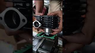 TVS Star City new block fittingrepairing automobile like 🛠🛠🏍 [upl. by Treat]