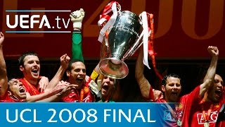 Manchester United v Chelsea 2008 UEFA Champions League final highlights [upl. by Asabi]