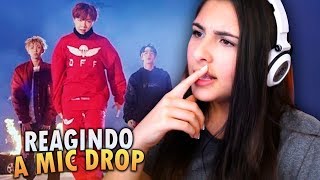 A MELHOR MÚSICA QUE JÁ OUVI REAGINDO A MIC DROP [upl. by Amoihc]