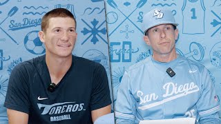 USD Baseball Postgame Media  32624 [upl. by Bartko]