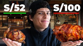 Probando Pollo a La Brasa de S52 vs S100 [upl. by Knepper289]