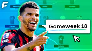 FPL GW18 TEAM SELECTION TIPS  Experts Transfers [upl. by Rochkind]