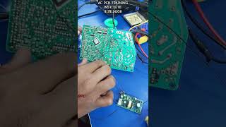 inverter Ac pcb Repair Tricks  Ac pcb SMPS Circuit Repair  Online Ac Repairing Course shorts [upl. by Nylteak944]