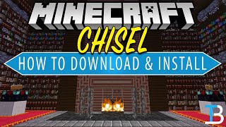 How To Download amp Install The Chisel Mod in Minecraft [upl. by Accalia]