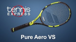 Babolat Pure Aero VS Tennis Racquet Review  Tennis Express [upl. by Gnuj]