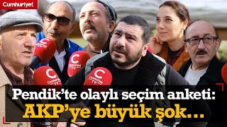 Olaylı seçim anketi Erdoğanın yüzde 49 oy aldığı Pendikte AKPye büyük şok [upl. by Liliane]