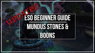 ESO Mundus Stones Guide  Effects Locations and How to Choose [upl. by Rubma]