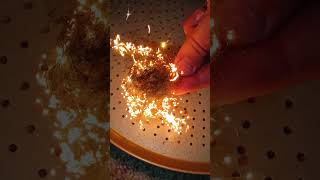 9V  Oxidation of Steel wool [upl. by Nosredneh34]