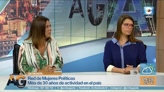 Entrevista Trabajo de la Red de Mujeres Políticas en Uruguay [upl. by Ellicott]