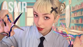 ASMR O CORTE DE CABELO MAIS RELAXANTE DE TODOS 😴✂️ [upl. by Yornek]