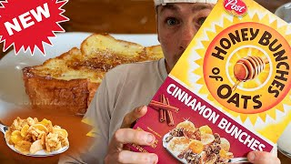 🥣✨ New Cinnamon Bunches Honey Bunches of Oats Review 🌟 Are They the Perfect Morning Crunch [upl. by Acire910]