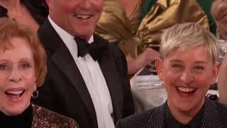 Ricky Gervais insulting James Corden and Judy Dench at Golden Globes 2020 [upl. by Klement551]