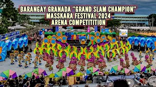 MASSKARA FESTIVAL 2024 quotGRAND SLAM CHAMPIONquot BARANGAY GRANADAquot  Bacolod City XiaolinTV [upl. by Gemina]