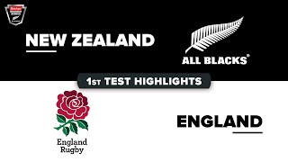 HIGHLIGHTS  NEW ZEALAND v ENGLAND  July Internationals 2024  First Test [upl. by Pry]