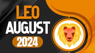 Leo August 2024 Horoscope  Monthly Horoscope [upl. by Emolas]