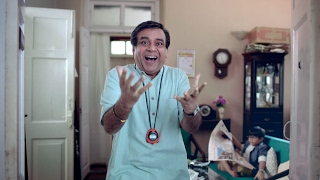 Pizza aaye Free  New Mobile Ordering ad featuring Paresh Rawal [upl. by Robbins]