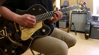 Gretsch G6136TBK Black Falcon Clean [upl. by Farrish]