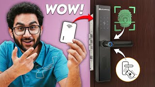 I Secured My Studio With This Premium Smart Lock 🔐 [upl. by Yedorb]