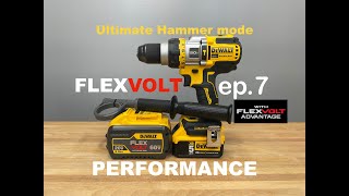 DeWALT 20v Flexvolt Advantage 12 in Hammer Drill Review  DCD999  Flexvolt Power  Drills  ep7 [upl. by Nirehs]