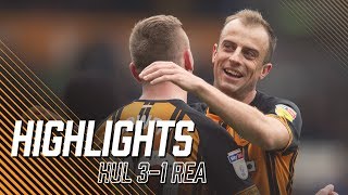 Hull City 31 Reading  Highlights  Sky Bet Championship [upl. by Schwitzer]