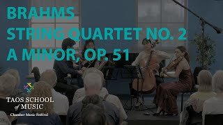 Brahms String Quartet No 2 in A MInor Op 51 [upl. by Ardie]