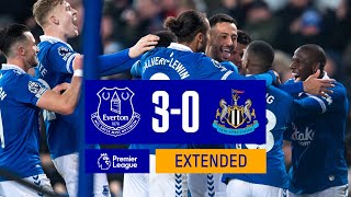 EXTENDED PREMIER LEAGUE HIGHLIGHTS EVERTON 30 NEWCASTLE UNITED [upl. by Yancey]