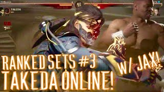 Takeda Ranked Sets 3 Lets Try Jax  Mortal Kombat 1 “Takeda” Jax Gameplay Online Ranked Sets [upl. by Dibru]