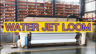 How does the water jet loom complete the beating？ [upl. by Gabby]