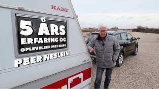 5 års erfaringer og oplevelser med Kabe campingvogne [upl. by Blood]