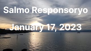 Salmo Responsoryo January 17 2023 [upl. by Schober884]