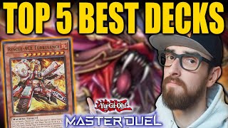 TOP 5 BEST DECKS IN MASTER DUEL May 2024 [upl. by Gracia]