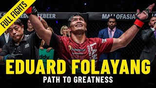 Eduard Folayang’s Path To Greatness  ONE Full Fights amp Features [upl. by Elocn409]