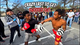 LAST TO GET KNOCKED OUT IN TEXAS HOOD… [upl. by Kcirted]