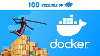 Docker in 100 Seconds [upl. by Neneek208]