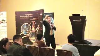 Zen Alldredge at ShowFx Asia Conference in Singapore [upl. by Trilbee]