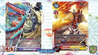 DIGIMON TCG Local match 🇲🇽 Leviamon toolbox Purple vs ShineGreymon Red  THE NEST [upl. by Madda603]