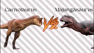 Carnotaurus vs majungasaurus [upl. by Emya807]