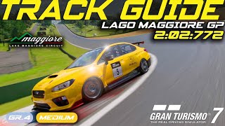 Gran Turismo 7  Lago Maggiore GP Track Guide  WRX Gr4 [upl. by Hanoj]