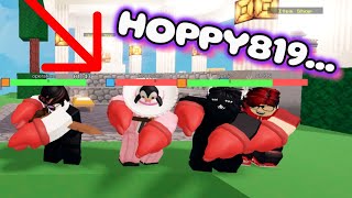 I beat h0ppy819 in Roblox Bedwars [upl. by Anurb490]