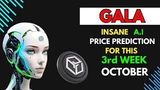 Crazy GALA GAMES Price Prediction for THIS WEEK by AI [upl. by Rialcnis603]